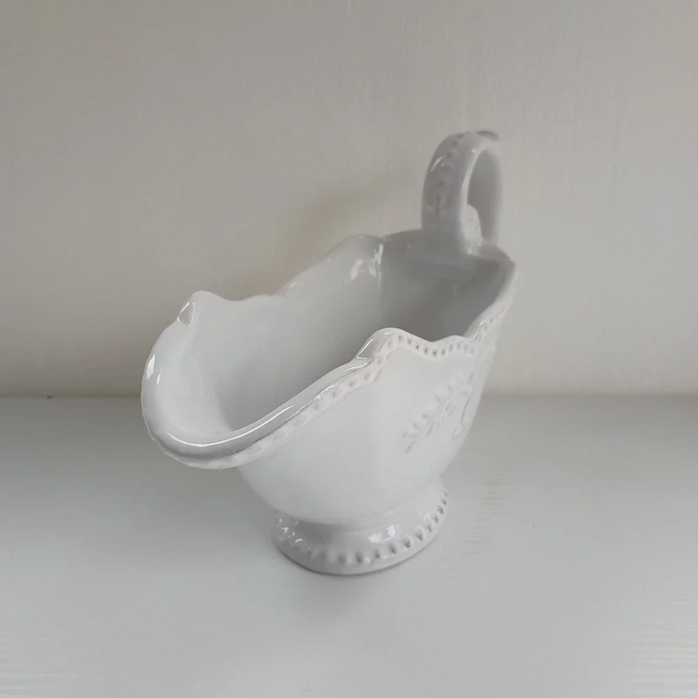 1 Piece Tabletops Gallery Timeless Design Le Provence Stoneware Gravy Boat
